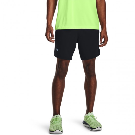 UNDER ARMOUR MEN LAUNCH 7'' SW 2in1 SHORTS black APPAREL