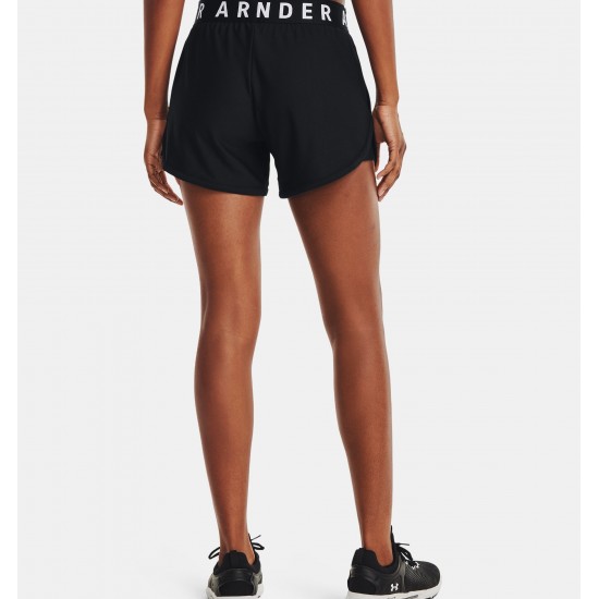 UNDER ARMOUR WOMEN PLAY UP 5in SHORTS black APPAREL