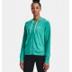 UNDER ARMOUR WOMEN RIVAL TERRY FULLZIP HOODIE mint APPAREL