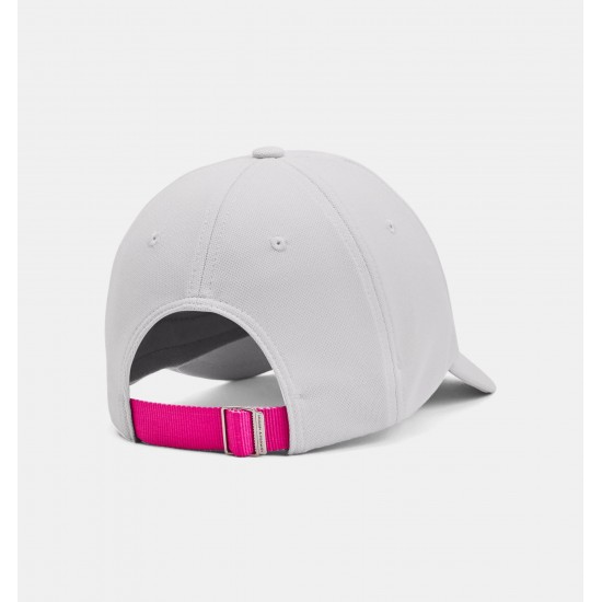 UNDER ARMOUR WOMEN BLITZING ADJUSTABLE CAP grey-pink Accessories
