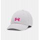 UNDER ARMOUR WOMEN BLITZING ADJUSTABLE CAP grey-pink