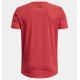 UNDER ARMOUR KIDS SPORTSTYLE LOGO T-SHIRT red APPAREL