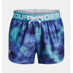 UNDER ARMOUR GIRLS PLAY-UP PRINTED SHORTS blue-purple