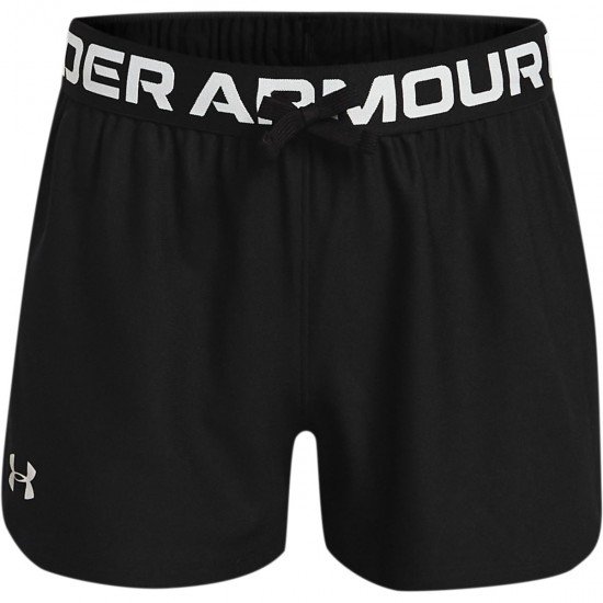 UNDER ARMOUR GIRLS PLAY-UP SOLID SHORTS black APPAREL