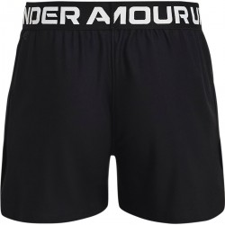 UNDER ARMOUR GIRLS PLAY-UP SOLID SHORTS black