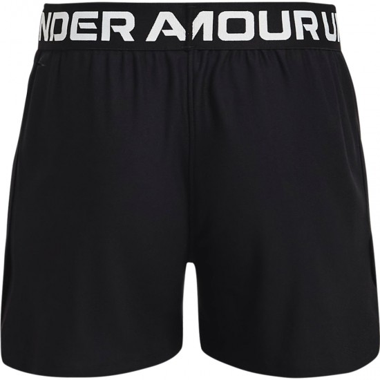 UNDER ARMOUR GIRLS PLAY-UP SOLID SHORTS black APPAREL