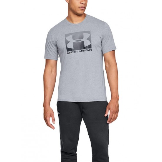 UNDER ARMOUR MEN BOXED SPORTSTYLE T-SHIRT grey APPAREL