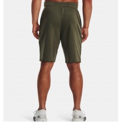 UNDER ARMOUR ΒΕΡΜΟΥΔΑ ΑΝΔΡΙΚΗ RIVAL TERRY SHORTS 1361631-390 χακί