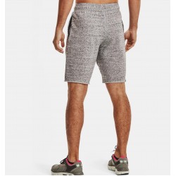 UNDER ARMOUR MEN RIVAL TERRY SHORTS onyx white