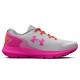 UNDER ARMOUR GGS CHARGED ROGUE 3 grey-fucshia