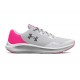 UNDER ARMOUR KIDS RUNNING SHOES GGS CHARGED PURSUIT 3 grey-pink SHOES