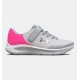 UNDER ARMOUR GIRLS PS PURSUIT 3 AC grey-pink SHOES