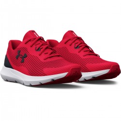 UNDER ARMOUR MEN RUNNING SHOES SURGE 3 red