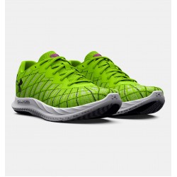 UNDER ARMOUR MEN RUNNING SHOES CHARGED BREEZE 2 lime