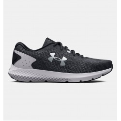 UNDER ARMOUR MEN RUNNING SHOES CHARGED ROGUE 3 KNIT black