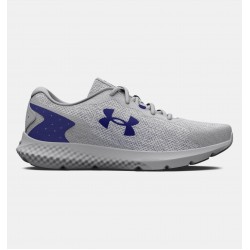 UNDER ARMOUR MEN RUNNING SHOES CHARGED ROGUE 3 KNIT grey-blue