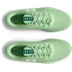 UNDER ARMOUR WOMEN RUNNING SHOES CHARGED PURSUIT 3 mint SHOES