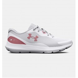 UNDER ARMOUR WOMEN RUNNING SHOES SURGE 3 white-pink