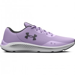 UNDER ARMOUR WOMEN RUNNING SHOES CHARGED PURSUIT 3 TECH purple