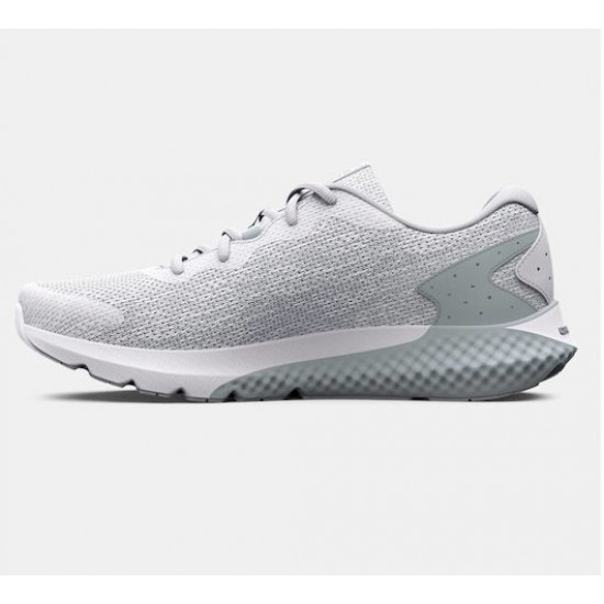 UNDER ARMOUR WOMEN RUNNING SHOES CHARGED ROGUE 3 KNIT white-grey SHOES
