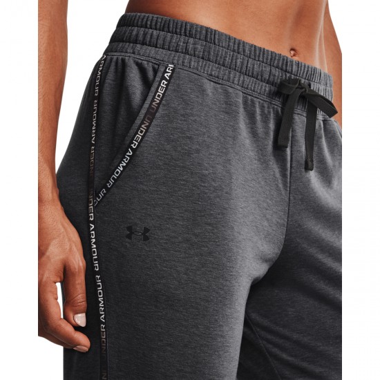 UNDER ARMOUR RIVAL TERRY TAPED PANTS (grey) W APPAREL