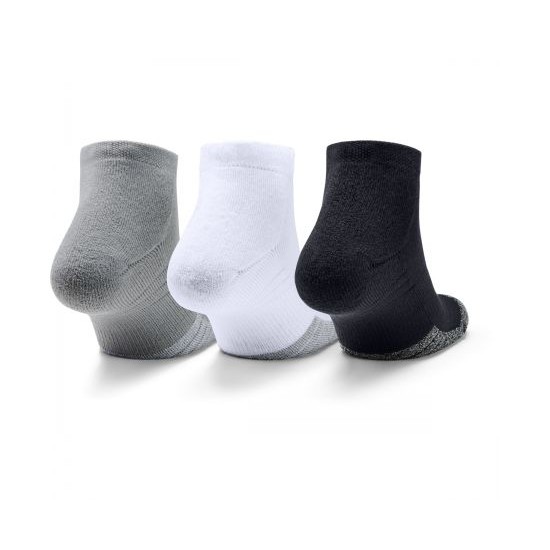 ΚΑΛΤΣΕΣ - UNDER ARMOUR HEATGEAR LOW CUT unisex socks (3pack) multicolor ΑΞΕΣΟΥΑΡ
