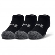 UNDER ARMOUR HEATGEAR  NO-SHOW 3PACK (black) Youth