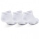 UNDER ARMOUR heatgear NO-SHOW 3pack (white) Unisex socks Accessories