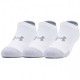 ΚΑΛΤΣΕΣ - UNDER ARMOUR heatgear NO-SHOW 3pack (white) Unisex κάλτσες ΑΞΕΣΟΥΑΡ