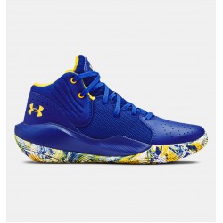UNDER ARMOUR KIDS BASKETBALL SHOES GS JET'21 (royal blue)