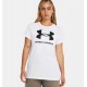 UNDER ARMOUR WOMEN SPORTSTYLE GRAPHIC T-SHIRT 1356305 white APPAREL