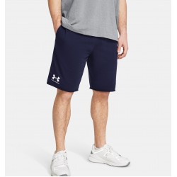 UNDER ARMOUR MEN RIVAL TERRY SHORTS 1361631 navy blue