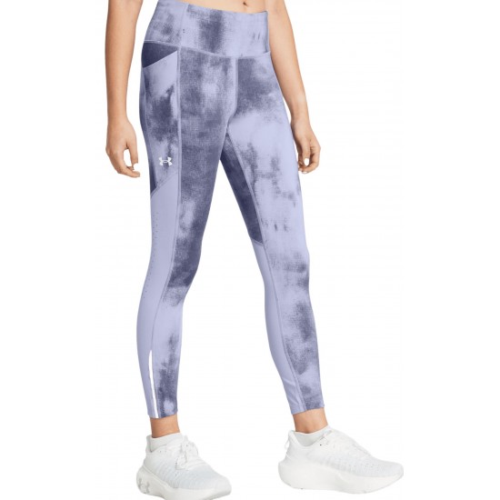 UNDER ARMOUR WOMEN FLY FAST ANKLE PRT TIGHTS 1369772 purple APPAREL