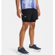 UNDER ARMOUR MEN LAUNCH 2in1 SHORTS 1382640 black APPAREL