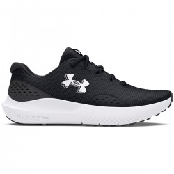 UNDER ARMOUR MEN RUNNING SHOES CHARGED SURGE 4 3027000 black-white