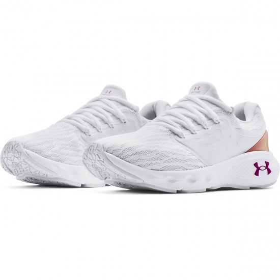 UNDER ARMOUR WOMEN RUNNING SHOES CHARGED VANTAGE MARBLE white SHOES